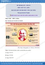 Đề thi học kì 2 Văn 6 Kết nối tri thức - Đề số 2